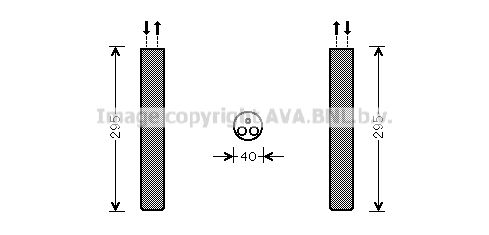 AVA QUALITY COOLING džiovintuvas, oro kondicionierius VWD304